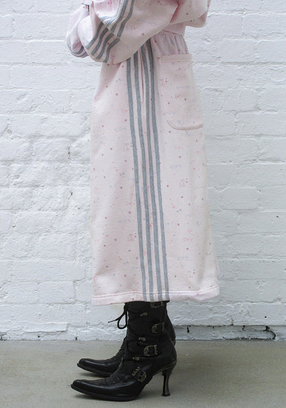 MALFUNCTION SPORTY OVERSIZED SWEATSHORTS BABY PINK